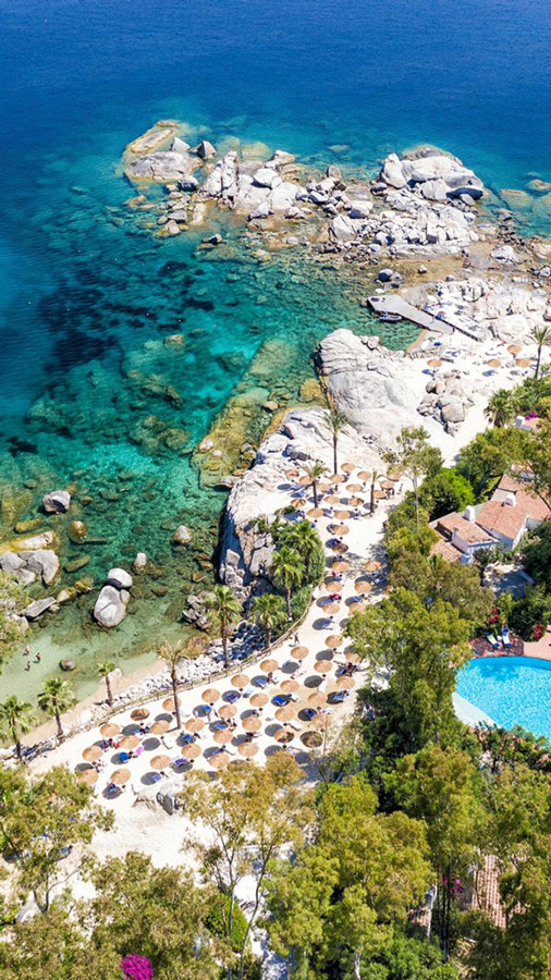 Suites Del Mare Arbatax Park Resort Spa Official Site In Arbatax Resort Spa Hotel Buchung Suites Und Villen Auf Sardinien